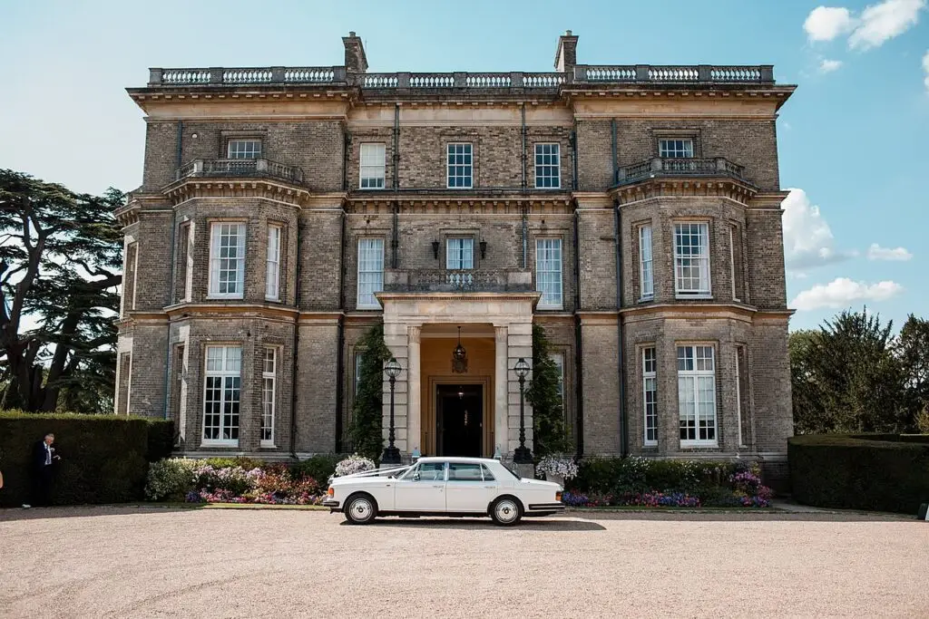 Grand wedding setup at Hedsor House estate