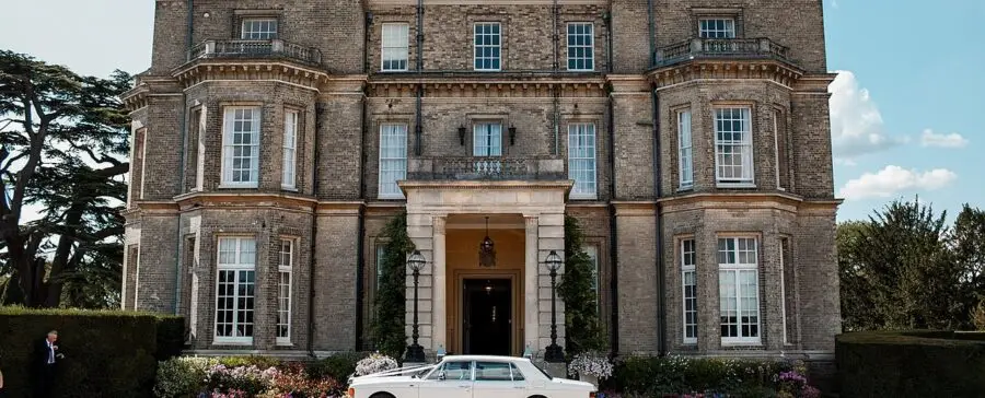 Grand wedding setup at Hedsor House estate