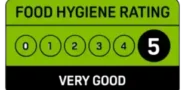 food rating 5 stars