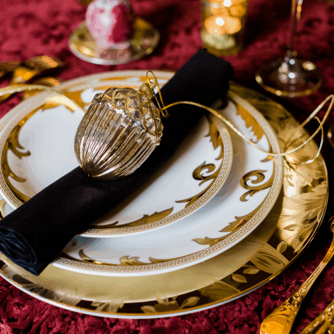 At Home Catering - Christmas 2025 table setup At Home Catering - Christmas 2025 table setup